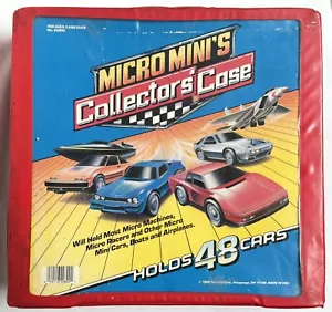 53 Stück Micro Maschinen winzige Maßstab Fahrzeuge + Vintage 1988 Auto Sammlerkoffer! - Bild 1 von 9