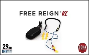 Plugfones FreeReign OSHA Headphones Bluetooth Volume Limiting 82dB limit - Picture 1 of 6