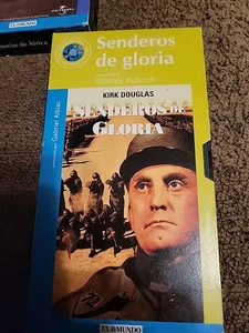 Senderos De Gloria Douglas Stanley Kubrick Vhs Caja Carton Castellano El Mundo - Picture 1 of 3