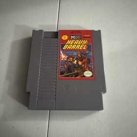 Heavy Barrel - 1990 NES Nintendo Game - Cart - Nintendo sleeve 