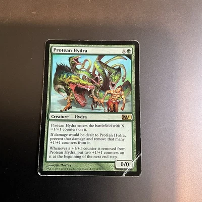 MTG- Protean Hydra- Core 2011 (M11)- Heavy Play- MAGIC CARD - Image 1 of 2