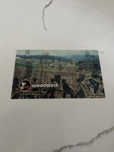 Imagen lenticular de 1969 Woodstock hombres icónicos en andamios 2009 Elliot Landy - Imagen 1 de 3