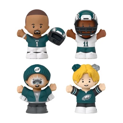 Philadelphia Eagles 4-Piece NFL Little People Collector Set - Image 1 of 4
