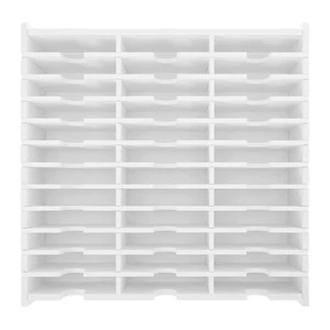 Jewelry Gift Display Storage Box Desktop Organiser Office Cd Organizers - Afbeelding 1 van 11