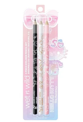 Wet N Wild Hello Kitty 3 piece Eyeliner Pencil Set - Image 1 of 4