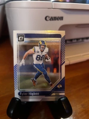 2024 Panini Donruss Optic - Tyler Higbee #117 - Image 1 of 2