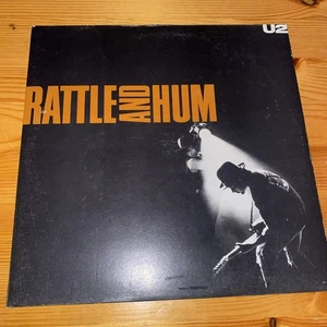U2 Rattle And Hum Double Album 1988 Island Records U27 Vinyl LP  - Picture 1 of 12