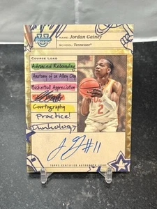 2024-25 Jordan Gainey #'d 1/1 Bowman Chrome U Course Load Superfractor Auto SP - Bild 1 von 3