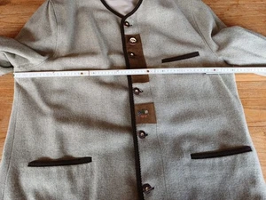 Trachtenjanker Herren, Wolle?, Gr 58?, siehe Abmessungen, kaum getragen - Bild 1 von 14