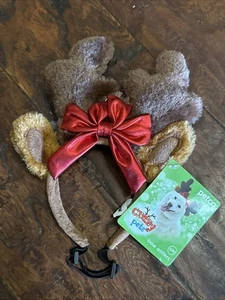 Cuernos de perro reno de Navidad Petco talla S/M nuevos con etiquetas - Imagen 1 de 3