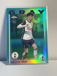 Archie Gray RC Aqua Refractor /199 2024-25 Topps Chrome UCC #170 - Bild 1 von 3