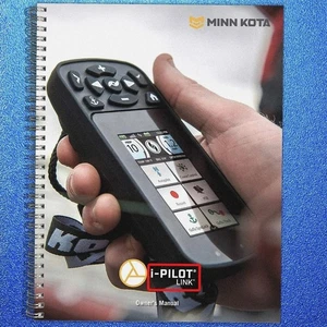 MINN KOTA  i-Pilot Link BlueTooth Owners Manual SECURED - TOUGH FRONT & BACK - Foto 1 di 9