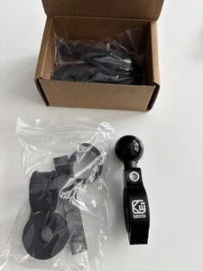 Base de montaje de manillar de aluminio con bola de TPU de 1" para soportes RAM paquete de 2 - Imagen 1 de 10