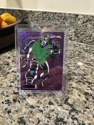 2024 Upper Deck Marvel Allegiance Secret Wars Doctor Doom Purple /99 #39 - Image 1 of 2