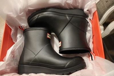 Mujeres Hunter Botas Cortas Botas de Juego Originales Hunter Botas de Lluvia Nuevas Talla 6M Foto 1 de 4