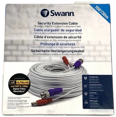 Swann SWPRO-30ULCBL-GL Security Extension Cable 100ft/30m - Image 1 of 4