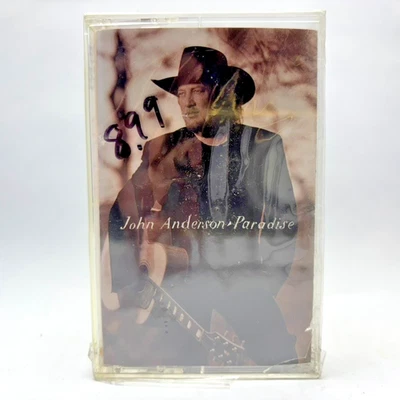 John Anderson - Paradise - 1996 Cassette - Mint, SEALED - BMG - Imagem 1 de 3