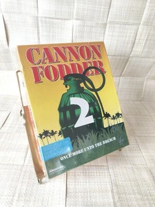 Cannon Fodder 2 Ultra Rare Original PC Game Sealed Big Box New Condition. - Picture 1 of 19