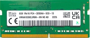 SK Hynix 8GB 1Rx16 PC4-3200AA-SC0-13 DDR4 25600MHz SDRAM HMAA1GS6CJR6N-XN - Picture 1 of 1