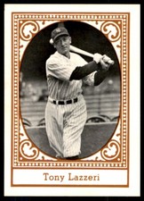 1980 TCMA ALL TIME YANKEES - #- TONY LAZZERI NEW YORK YANKEES