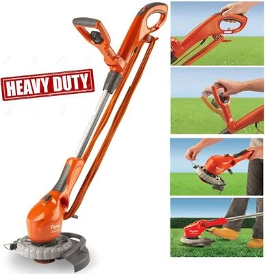 Flymo Strimmer Lawn Trimmer Grass Edger 650E Contour Corded H-Duty Plant Guard - Image 1 of 4