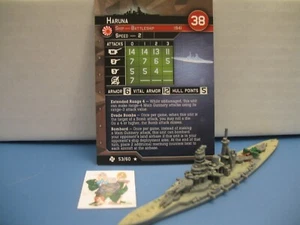 =Grupo de trabajo de los aliados de la guerra en el mar Haruna 53/60 con tarjeta= - Imagen 1 de 1