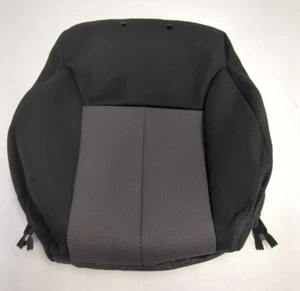 New OEM Mitsubishi Upper Seat Cover 2016-2021 L200 Triton Black Grey cloth - Picture 1 of 5