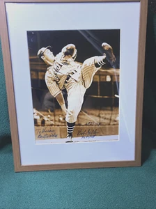 Bob Feller Signed Autographed 8x10 Baseball Photo ~Cleveland Indians Hof'er LOOK - Picture 1 of 5