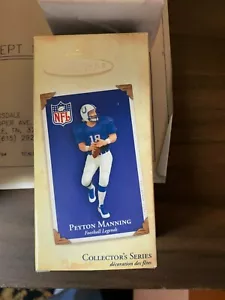 2004 Hallmark Keepsake Ornament Peyton Manning Football Legends #10 - Picture 1 of 2