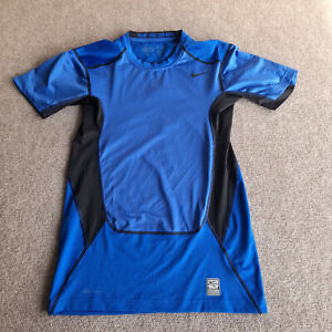 Nike Pro Combat DriFit Shirt Mens L Compression Slim Training Workout 