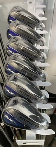 Cobra FLY XL Irons 6-Sw (6 Clubs) With Cobra Regular Steel Shafts R/H Brand New - Picture 1 of 5