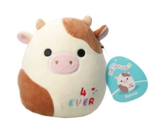 Neu Ronnie die Kuh Squishmallows Besties 7,5 Zoll niedliche weiche Plüschtiere Stofftiere - Bild 1 von 5