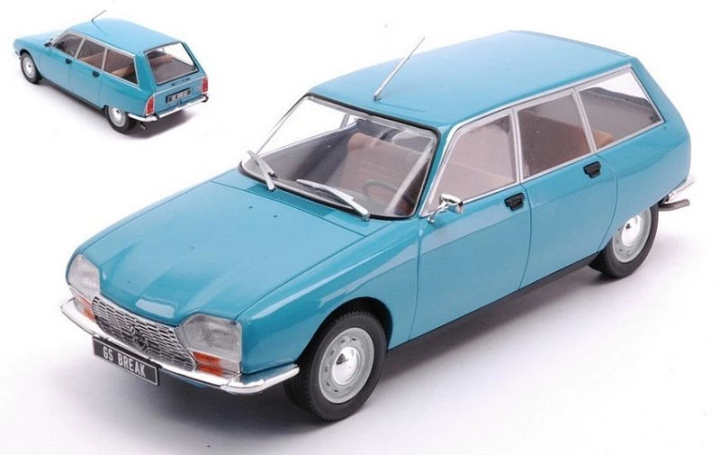 Citroen GS Break 1971 Light Blue 1:24 WHITEBOX WB124209 - Immagine 1 di 1