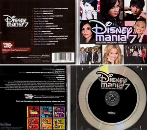 GOMEZ SELENA+LOVATO D +VA *VG+* "DISNEY MANIA 7" 2010 DISNEYRECORDS US COMP CD - Picture 1 of 1
