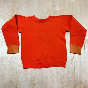 50s 60s vintage 100% cotton sweatshirt kids Size 14”x16” - Picture 1 of 18
