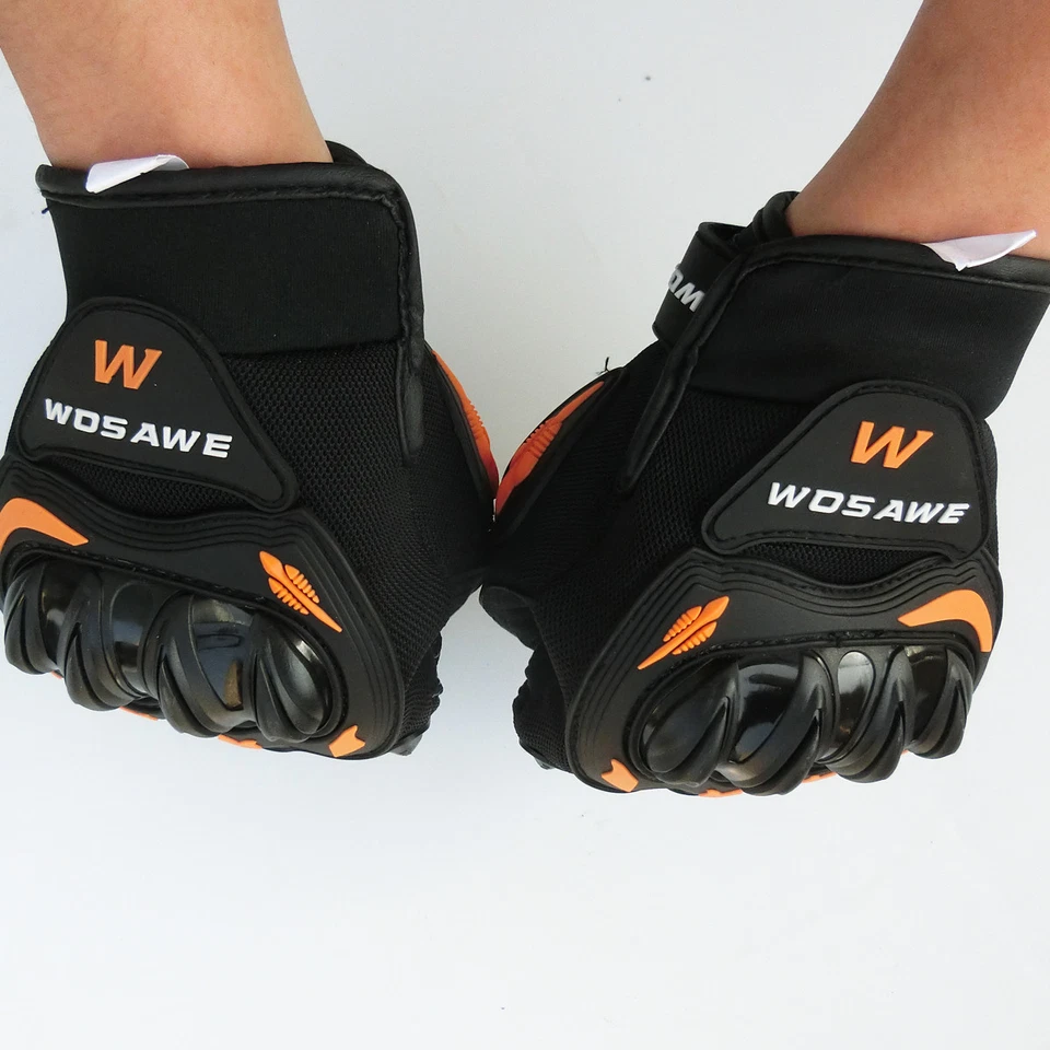 Guantes de dedo completo motociclista motociclismo ciclismo de montaña carreras góticas ciclismo Foto 1 de 4