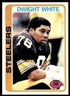 1978 TOPPS DWIGHT WHITE K PITTSBURGH STEELERS #255