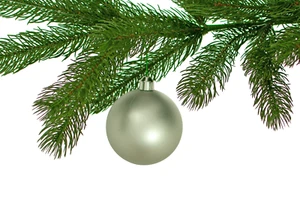 80MM Matte Silver Plastic Ball Ornaments Christmas Tree Decorations Bulk 48pcs - Picture 1 of 6