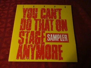 2LP FRANK ZAPPA You Can't Do That On Stage Anymore Sampler ZAPPA 7 UK 1988 MINT - Picture 1 of 4