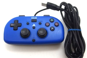 Playstation 4 Blau Controller Pad USB Fighting Official Hori Japan PS4 PS3 - Bild 1 von 4