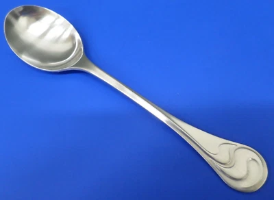 Rosenthal ASYMMETRIA Satin 18/10 Stainless GERMANY Flatware 7 5/8" SOUP SPOON - Image 1 of 4