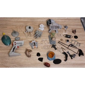 Huge Lot Of 41 Star Wars Pieces And Parts Pre-owned As Is Ship Piece Yoda Disney - Picture 1 of 4