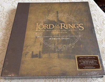 *New* THE LORD OF THE RINGS  - Trilogy Soundtrack Vinyl 6LP Box Set *IN HAND* - Image 1 of 4