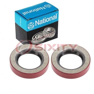 2 pc National Rear Wheel Seals for 1958 Edsel Corsair Driveline Axles oj - Image 1 of 4