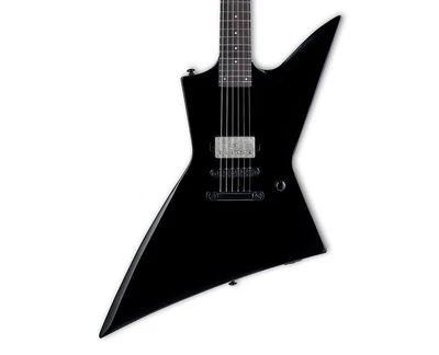 Guitarra eléctrica ESP LTD EX-201 - negra con diapasón de palo de rosa Foto 1 de 4