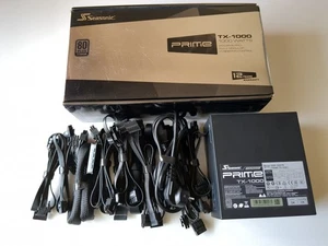 Seasonic Prime TX-1000 80PLUS Titanium 1000 Watt - Afbeelding 1 van 7