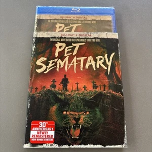 Pet Sematary (30th Anniversary) (Blu-ray, 1989) w/SLIPCOVER - New - Picture 1 of 3