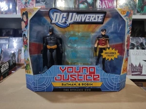 DC Universe Young Justice Batman & Robin Dynamic Duo Action Figures NEW - Picture 1 of 6