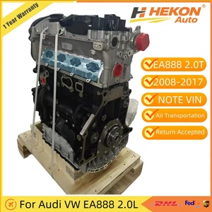 Long Block Engine Assembly For Audi A3 A4 VW EOS Passat EA888-Gen2 2.0L L4 GAS - Picture 1 of 11