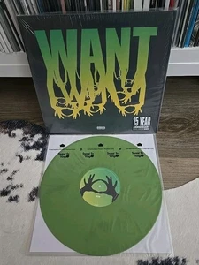3OH!3 - Want PUKE GREEN COLORED Vinyl LP x/1000 15th Anniversary NEW Seal - Picture 1 of 2